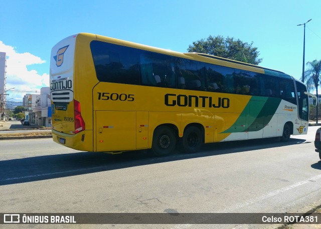 Empresa Gontijo de Transportes 15005 na cidade de Ipatinga, Minas Gerais, Brasil, por Celso ROTA381. Número da foto: #12288285.