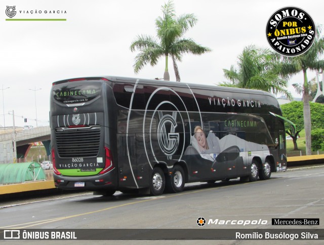 Viação Garcia 86028 na cidade de Londrina, Paraná, Brasil, por Romílio Busólogo Silva . Número da foto: #12290487.