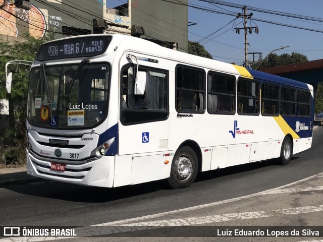 Viação Pinheiral 3017 na cidade de Volta Redonda, Rio de Janeiro, Brasil, por Luiz Eduardo Lopes da Silva. Número da foto: #12287878.