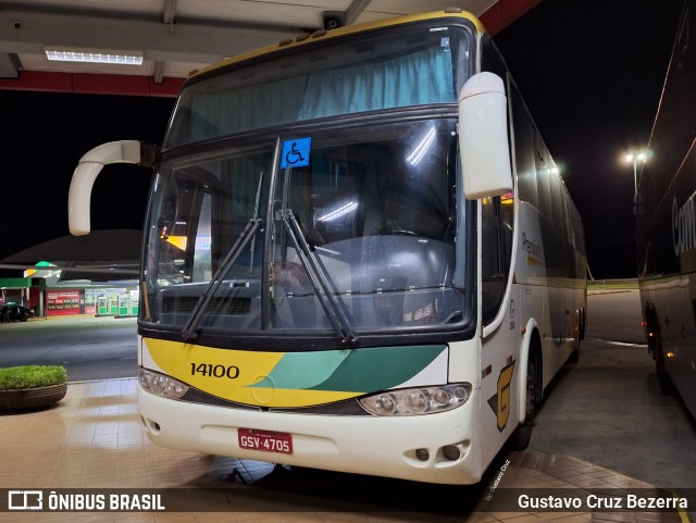 Empresa Gontijo de Transportes 14100 na cidade de São Sebastião da Bela Vista, Minas Gerais, Brasil, por Gustavo Cruz Bezerra. Número da foto: #12289429.