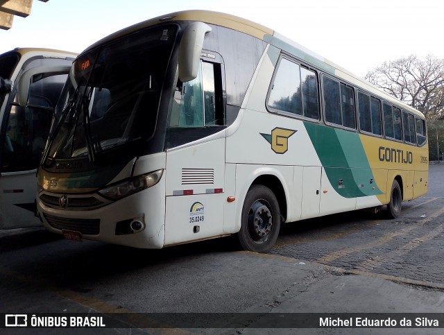 Empresa Gontijo de Transportes 3195 na cidade de Belo Horizonte, Minas Gerais, Brasil, por Michel Eduardo da Silva. Número da foto: #12288638.