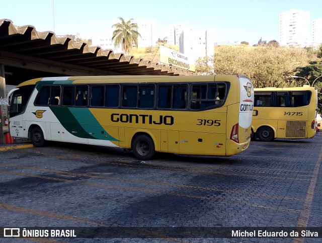 Empresa Gontijo de Transportes 3195 na cidade de Belo Horizonte, Minas Gerais, Brasil, por Michel Eduardo da Silva. Número da foto: #12288647.