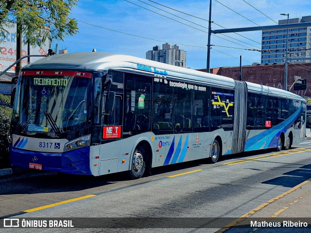Next Mobilidade - ABC Sistema de Transporte 8317 na cidade de São Bernardo do Campo, São Paulo, Brasil, por Matheus Ribeiro. Número da foto: #12288636.
