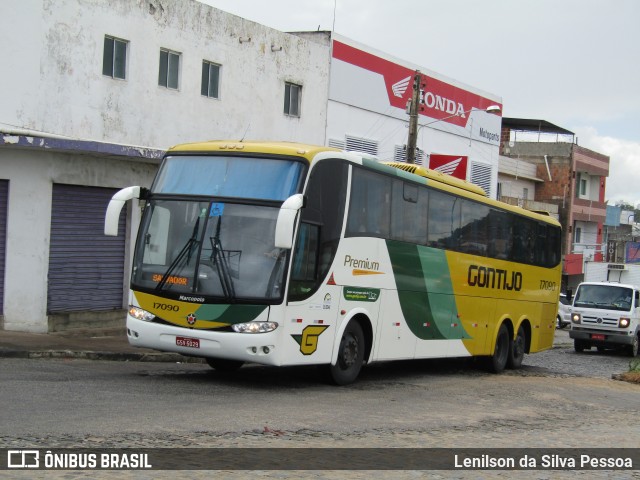 Empresa Gontijo de Transportes 17090 na cidade de Caruaru, Pernambuco, Brasil, por Lenilson da Silva Pessoa. Número da foto: #12290368.