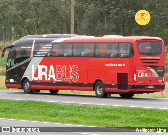Lirabus 15021 na cidade de Limeira, São Paulo, Brasil, por Wellington Lima. Número da foto: #12288754.