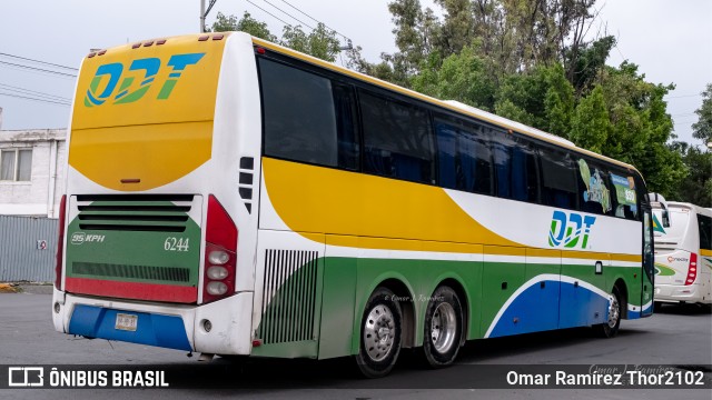 ODT - Ómnibus de Tizayuca 6244 na cidade de Gustavo A. Madero, Ciudad de México, México, por Omar Ramírez Thor2102. Número da foto: #12289595.