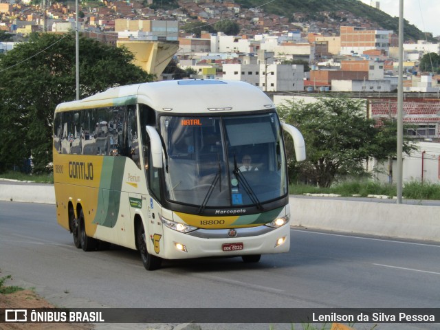 Empresa Gontijo de Transportes 18800 na cidade de Caruaru, Pernambuco, Brasil, por Lenilson da Silva Pessoa. Número da foto: #12292824.