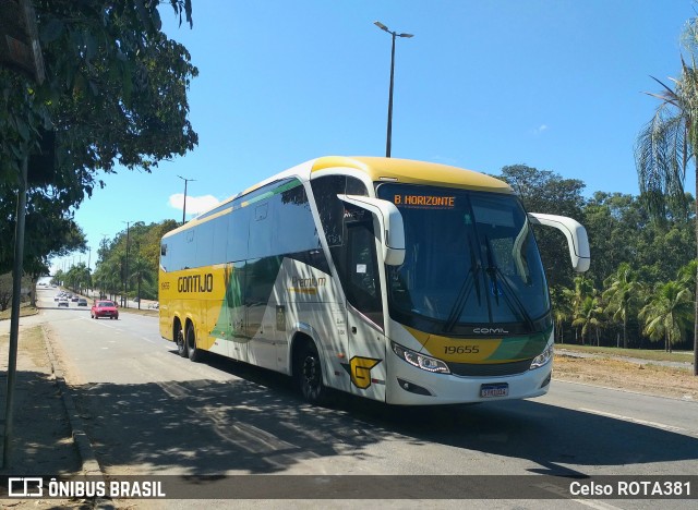 Empresa Gontijo de Transportes 19655 na cidade de Ipatinga, Minas Gerais, Brasil, por Celso ROTA381. Número da foto: #12291562.