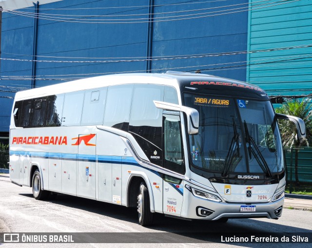 Viação Piracicabana 7094 na cidade de São Paulo, São Paulo, Brasil, por Luciano Ferreira da Silva. Número da foto: #12292617.