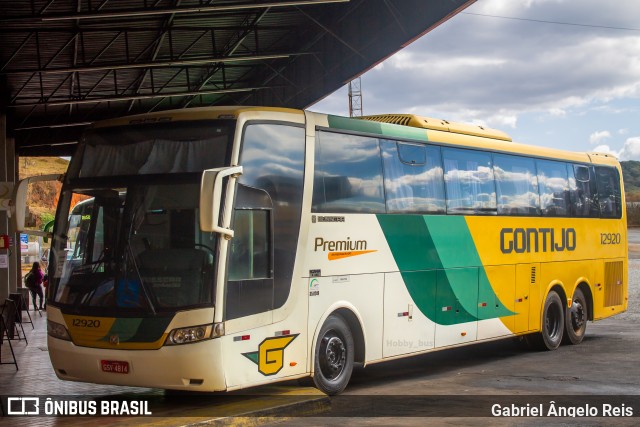 Empresa Gontijo de Transportes 12920 na cidade de João Monlevade, Minas Gerais, Brasil, por Gabriel Ângelo Reis. Número da foto: #12291555.