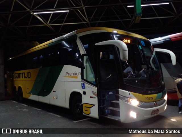 Empresa Gontijo de Transportes 19315 na cidade de São Paulo, São Paulo, Brasil, por Matheus Da Mata Santos. Número da foto: #12291991.