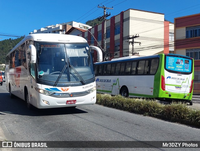 Viação Teresópolis RJ 203.034 na cidade de Teresópolis, Rio de Janeiro, Brasil, por Mr3DZY Photos. Número da foto: #12291987.