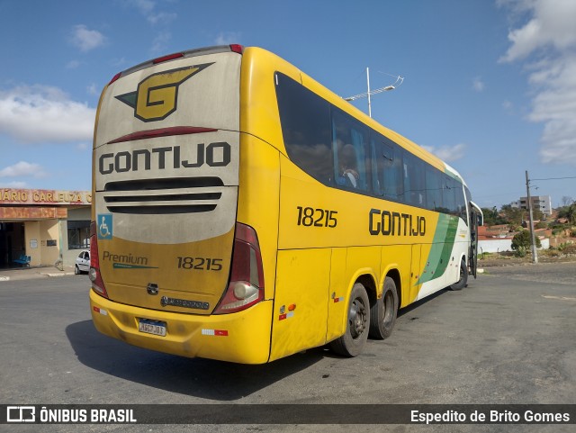 Empresa Gontijo de Transportes 18215 na cidade de Paulistana, Piauí, Brasil, por Espedito de Brito Gomes. Número da foto: #12292170.