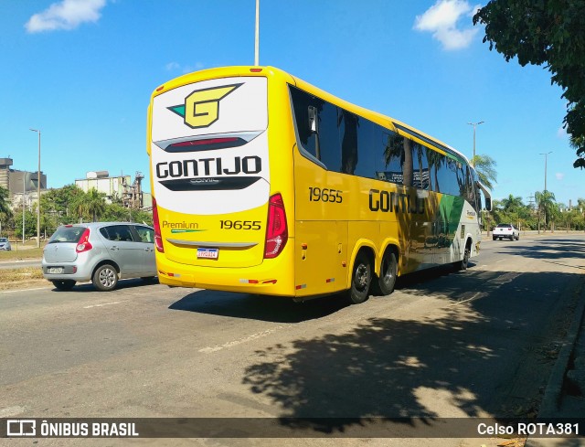 Empresa Gontijo de Transportes 19655 na cidade de Ipatinga, Minas Gerais, Brasil, por Celso ROTA381. Número da foto: #12291566.
