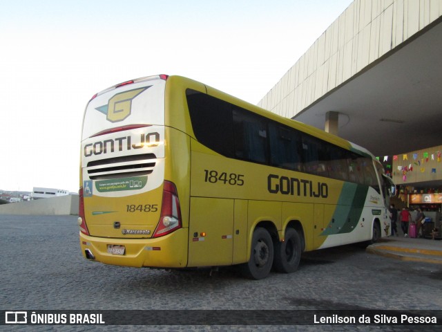 Empresa Gontijo de Transportes 18485 na cidade de Caruaru, Pernambuco, Brasil, por Lenilson da Silva Pessoa. Número da foto: #12292822.