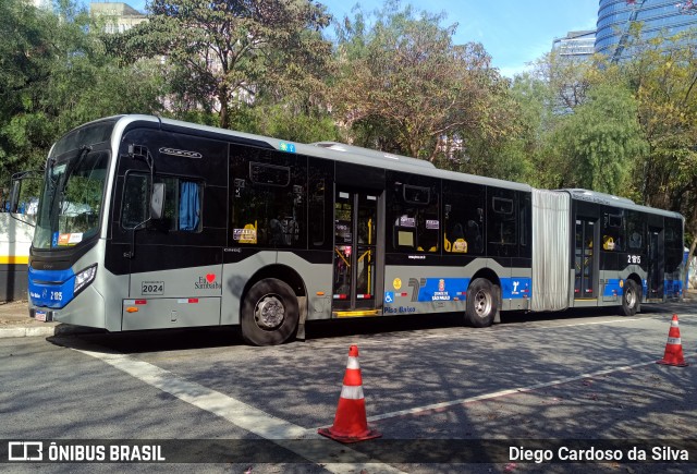 Sambaíba Transportes Urbanos 2 1815 na cidade de São Paulo, São Paulo, Brasil, por Diego Cardoso da Silva. Número da foto: #12290950.