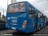 Biguaçu Transportes Coletivos Administração e Participação 1205 na cidade de Florianópolis, Santa Catarina, Brasil, por Marcos Francisco de Jesus. Número da foto: #:id.