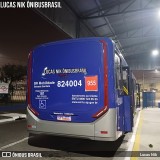 BR Mobilidade Baixada Santista 824004 na cidade de Praia Grande, São Paulo, Brasil, por Lucas Nik. Número da foto: #12290777.