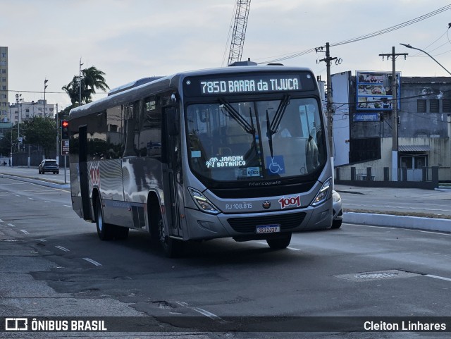 Auto Viação 1001 RJ 108.815 na cidade de Niterói, Rio de Janeiro, Brasil, por Cleiton Linhares. Número da foto: #12221178.
