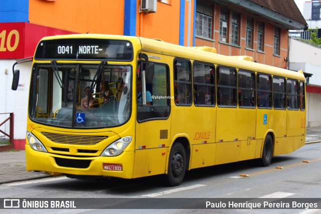Transtusa - Transporte e Turismo Santo Antônio 1330 na cidade de Joinville, Santa Catarina, Brasil, por Paulo Henrique Pereira Borges. Número da foto: #12223420.