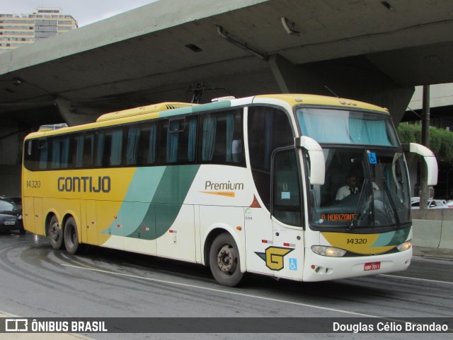 Empresa Gontijo de Transportes 14320 na cidade de Belo Horizonte, Minas Gerais, Brasil, por Douglas Célio Brandao. Número da foto: #12223012.
