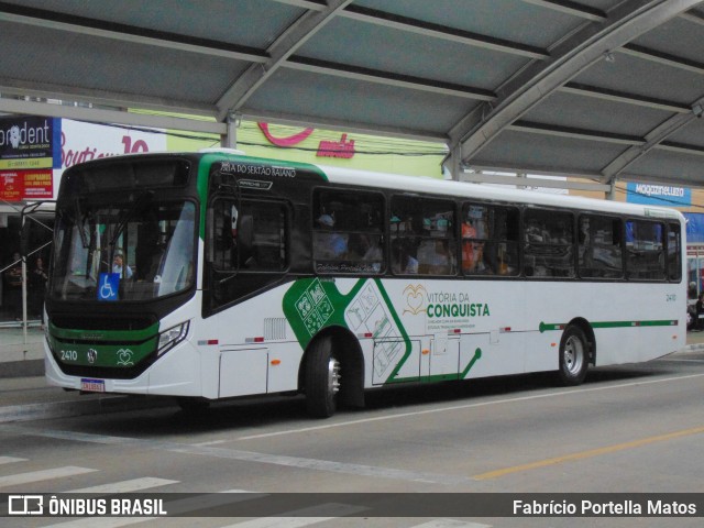 Viação Rosa Vitória da Conquista 2410 na cidade de Vitória da Conquista, Bahia, Brasil, por Fabrício Portella Matos. Número da foto: #12222704.