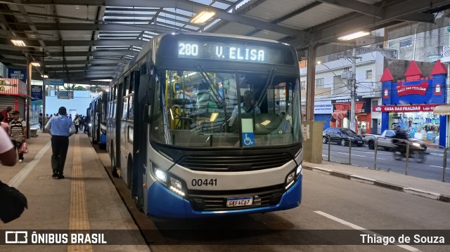 Viação Cidade de Caieiras 00441 na cidade de Franco da Rocha, São Paulo, Brasil, por Thiago de Souza. Número da foto: #12221552.