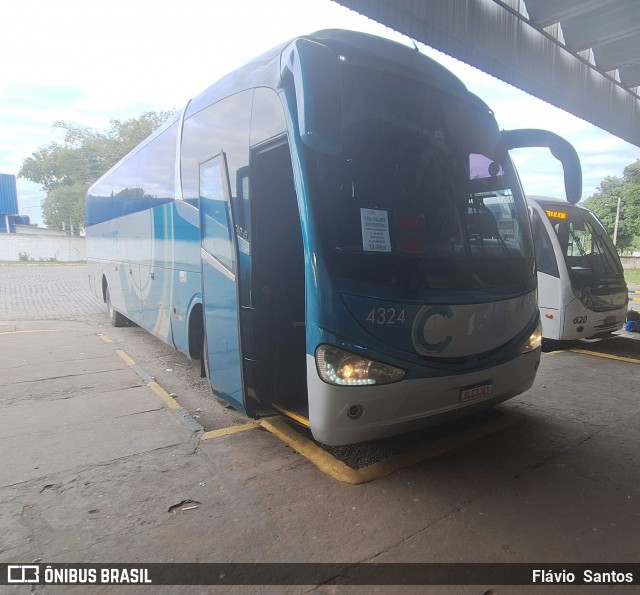 Auto Viação Camurujipe 4324 na cidade de Cruz das Almas, Bahia, Brasil, por Flávio  Santos. Número da foto: #12222119.