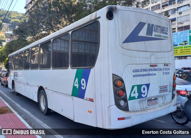 Martinele Transportes 49 na cidade de Vitória, Espírito Santo, Brasil, por Everton Costa Goltara. Número da foto: #12223748.