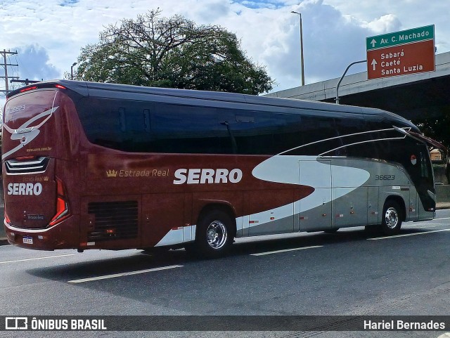 Viação Serro 36623 na cidade de Belo Horizonte, Minas Gerais, Brasil, por Hariel Bernades. Número da foto: #12221590.