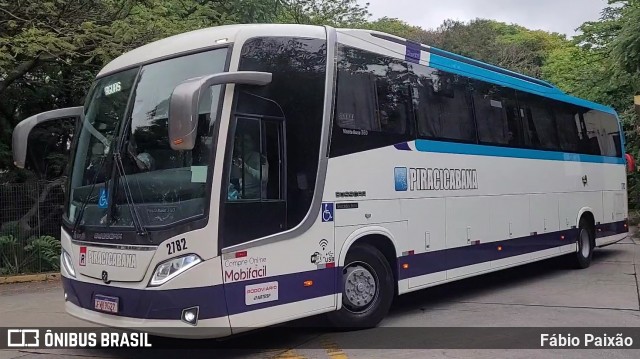 Viação Piracicabana 2782 na cidade de São Paulo, São Paulo, Brasil, por Fábio Paixão. Número da foto: #12223169.
