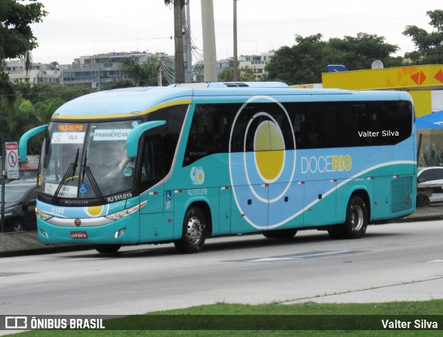 Doce Rio Fretamento e Turismo 5100 na cidade de Rio de Janeiro, Rio de Janeiro, Brasil, por Valter Silva. Número da foto: #12222004.