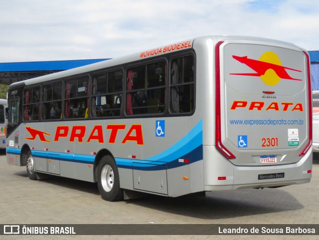 Expresso de Prata 2301 na cidade de Bauru, São Paulo, Brasil, por Leandro de Sousa Barbosa. Número da foto: #12223537.