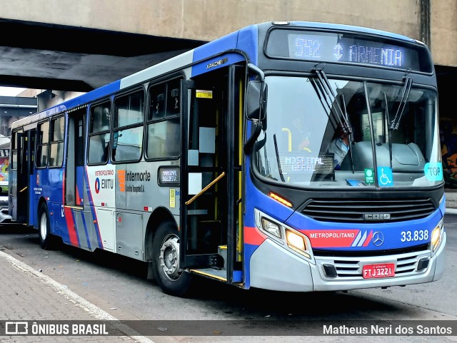 Guarulhos Transportes 33.838 na cidade de São Paulo, São Paulo, Brasil, por Matheus Neri dos Santos. Número da foto: #12221810.
