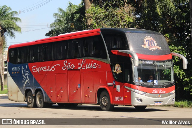 Expresso São Luiz 10090 na cidade de Recife, Pernambuco, Brasil, por Weiller Alves. Número da foto: #12222661.