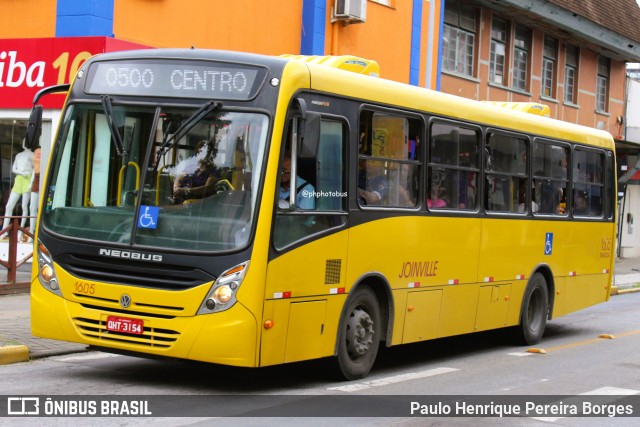 Transtusa - Transporte e Turismo Santo Antônio 1605 na cidade de Joinville, Santa Catarina, Brasil, por Paulo Henrique Pereira Borges. Número da foto: #12223423.