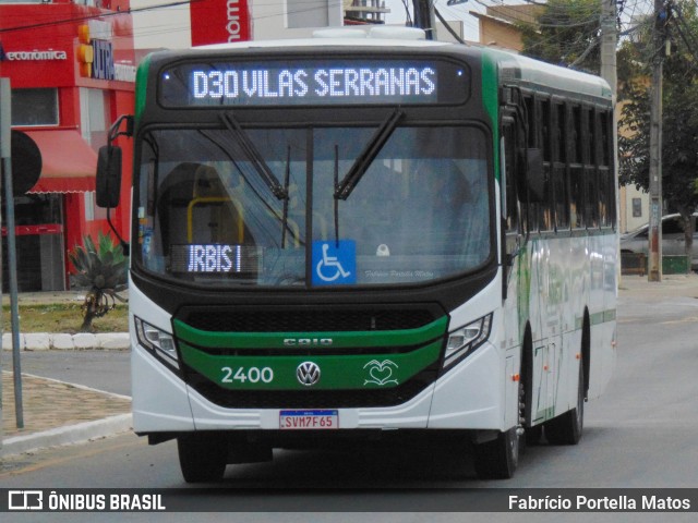 Viação Rosa Vitória da Conquista 2400 na cidade de Vitória da Conquista, Bahia, Brasil, por Fabrício Portella Matos. Número da foto: #12222732.