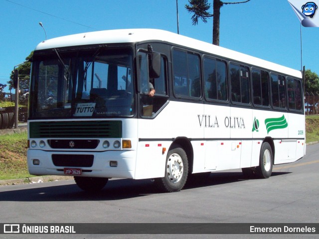Expresso Vila Oliva 2038 na cidade de Caxias do Sul, Rio Grande do Sul, Brasil, por Emerson Dorneles. Número da foto: #12221671.