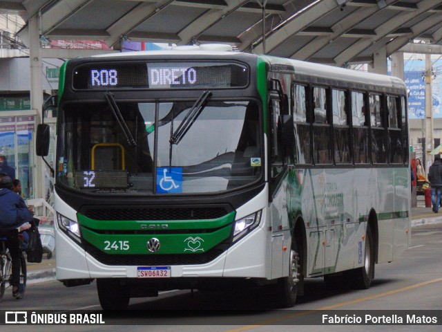 Viação Rosa Vitória da Conquista 2415 na cidade de Vitória da Conquista, Bahia, Brasil, por Fabrício Portella Matos. Número da foto: #12222744.