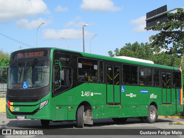 Mobibrasil São Lourenço >>> Mobi-PE 2.461 na cidade de Recife, Pernambuco, Brasil, por Gustavo Felipe Melo. Número da foto: #12221638.