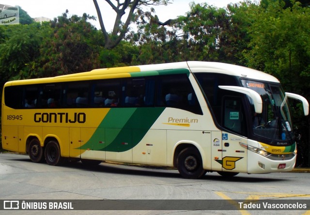 Empresa Gontijo de Transportes 18945 na cidade de São Paulo, São Paulo, Brasil, por Tadeu Vasconcelos. Número da foto: #12222167.