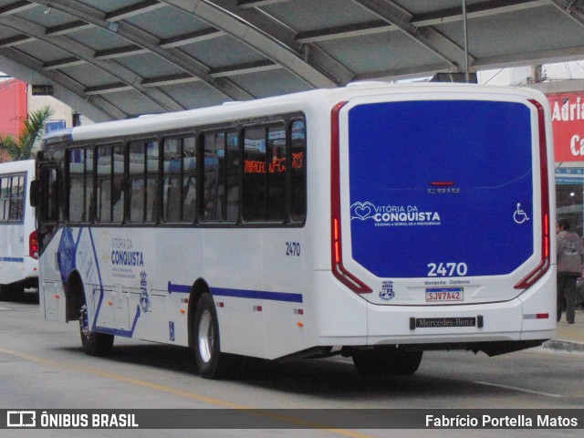 ATT - Atlântico Transportes e Turismo - Vitória da Conquista 2470 na cidade de Vitória da Conquista, Bahia, Brasil, por Fabrício Portella Matos. Número da foto: #12222756.