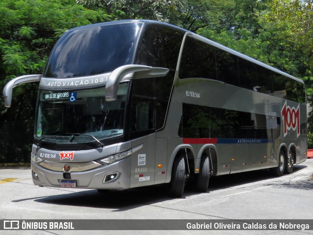Auto Viação 1001 RJ 108.164 na cidade de São Paulo, São Paulo, Brasil, por Gabriel Oliveira Caldas da Nobrega. Número da foto: #12224437.