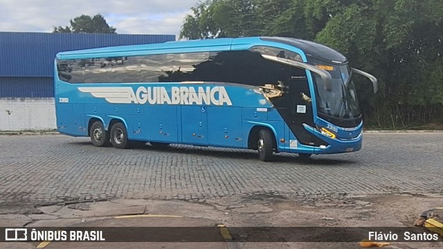 Viação Águia Branca 33190 na cidade de Cruz das Almas, Bahia, Brasil, por Flávio  Santos. Número da foto: #12224245.