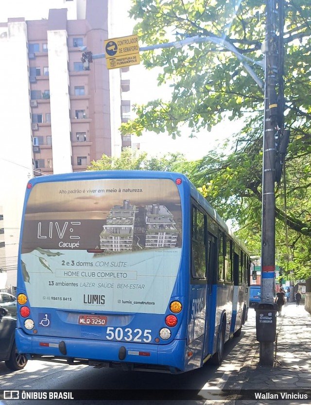 Transol Transportes Coletivos 50325 na cidade de Florianópolis, Santa Catarina, Brasil, por Wallan Vinicius. Número da foto: #12224034.