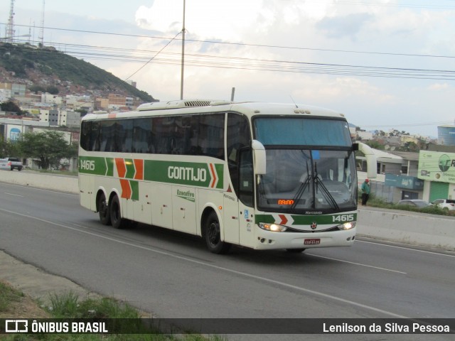 Empresa Gontijo de Transportes 14615 na cidade de Caruaru, Pernambuco, Brasil, por Lenilson da Silva Pessoa. Número da foto: #12225589.