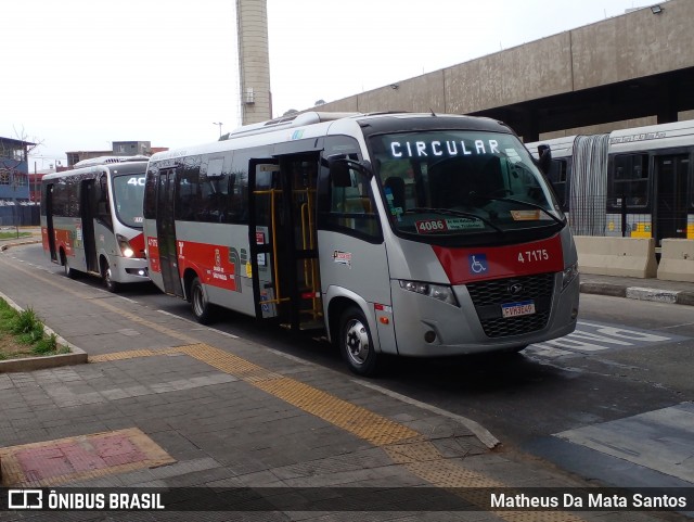 Pêssego Transportes 4 7175 na cidade de São Paulo, São Paulo, Brasil, por Matheus Da Mata Santos. Número da foto: #12225312.