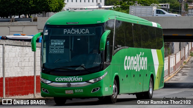 Autobuses Conexión 8058 na cidade de Querétaro, Querétaro, México, por Omar Ramírez Thor2102. Número da foto: #12225651.