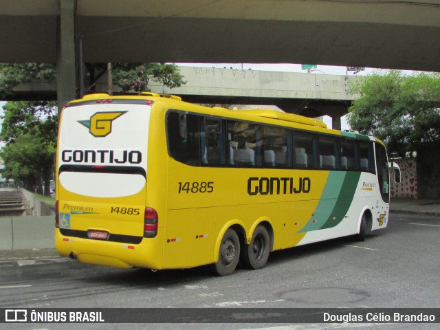 Empresa Gontijo de Transportes 14885 na cidade de Belo Horizonte, Minas Gerais, Brasil, por Douglas Célio Brandao. Número da foto: #12224666.