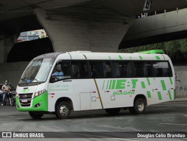 EBT - Expresso Biagini Transportes 9J91 na cidade de Belo Horizonte, Minas Gerais, Brasil, por Douglas Célio Brandao. Número da foto: #12224693.